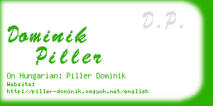 dominik piller business card